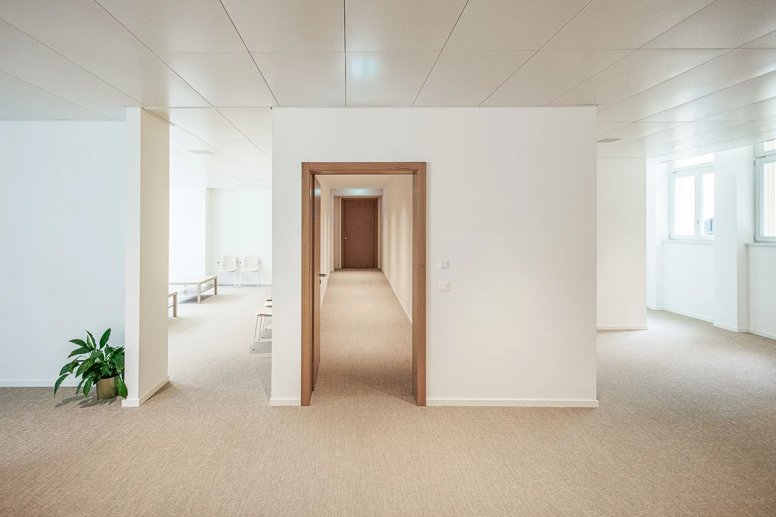 Bureaux rénovés avec finitions soignées