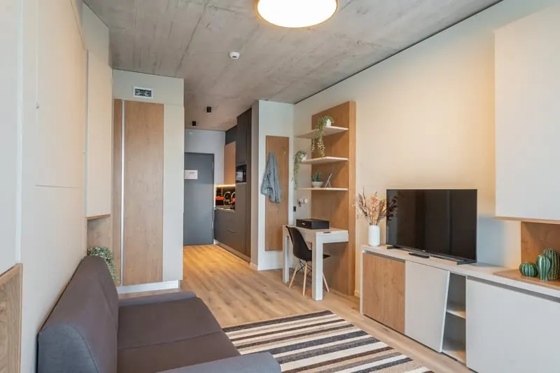 Micro-logement réception finale - Vue d'ensemble